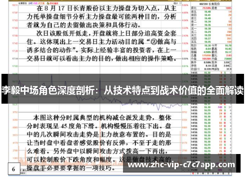 李毅中场角色深度剖析:从技术特点到战术价值的全面解读 李毅中场角色深度剖析:从技术特点到战术价值的全面解读